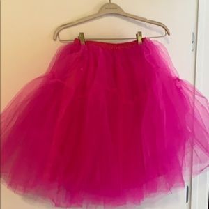Pink Tulle Skirt